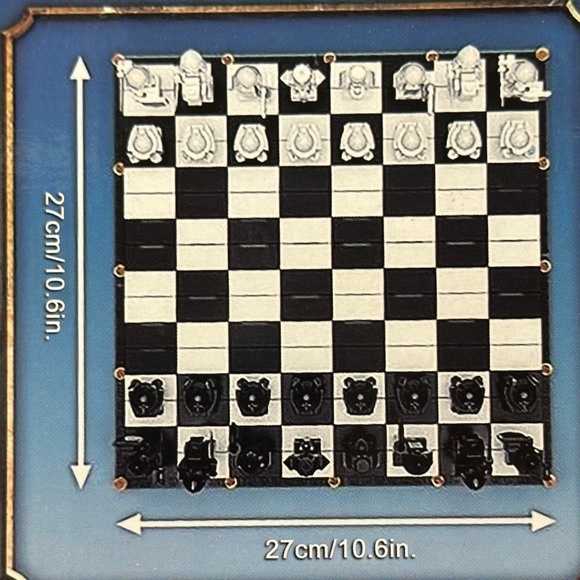 Harry Potter Hogwarts Wizard Chess Building Set MOC Model Toy GENERIC Bricks NEW - Picture 5 of 5